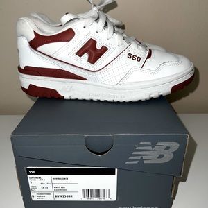 New Balance 550 white Red size 7 women